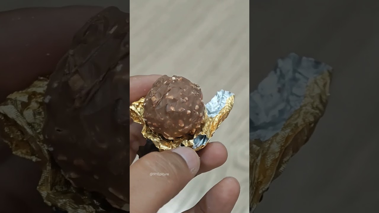 Opening Ferrero Rocher Chocolate 🍫 😋