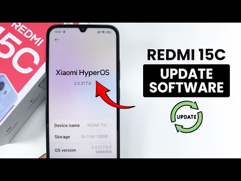 How to Update System Software in Redmi 15C - HyperOS