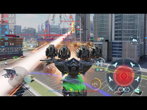 Talon Behemoth holds down a beacon in Shenzhen — War Robots