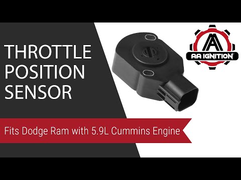 Throttle Position Sensor - Fits Dodge Ram with 5.9L Cummins Engine