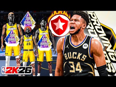 “COMP” RANKED RANDOM 5V5 PROVING GROUNDS is TERRIFYING on NBA 2K26