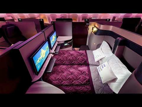 World's Best Business Class, Qatar Airways Qsuite | Doha to Singapore | Flight Review