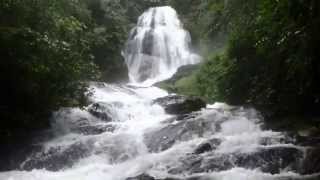 preview picture of video 'Upper Waterfall on Sols Creek, Nantahala National Forest, NC'