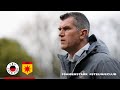 ?️ Marinus Dijkhuizen na 3-0 overwinning op Dordrecht met toeziend oog van publiek