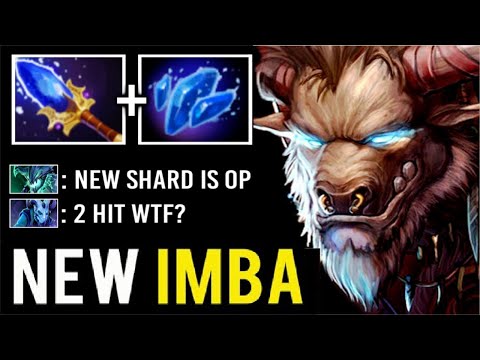 NEW CRAZY Shard + Scepter Tauren is Broken! Epic Astral Replace 2 Hit Kill New Imba Hero 7.28 Dota 2
