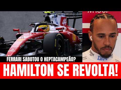 Lewis Hamilton usado como COBAIA? A crise na Ferrari explicada!