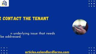 What to do if a tenant stops paying rent in South Carolina