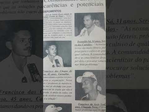 Jornal de 1999 teve  página inteira dedicada a Campo Grande do Piauí 