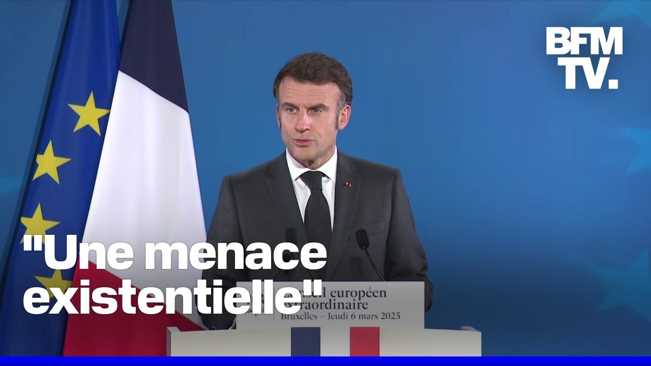 Conseil européen: la conférence de presse d'Emmanuel Macron en intégralité