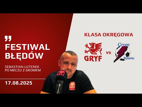 Trener Luterek po meczu z Gromem: Festiwal błędów, które przeciwnik wykorzystał 