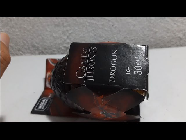Vídeo relacionado con Mega Construx Juego de Tronos Drogon, Bloques de construcción Dragón (Mattel GMN99)