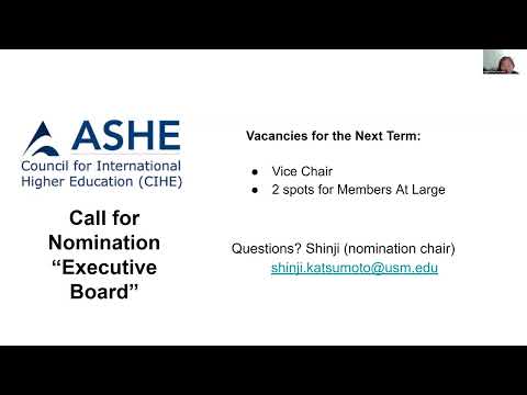Strategies for Submitting an ASHE Proposal for International Research