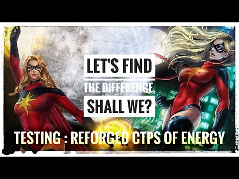 I test moonstone with 4 different forged ENERGIES.!! Did we get KNULLS potential-MARVEL FUTURE FIGHT