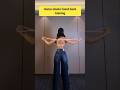 Just only a elastic band — you can improve your posture, relief back pain and look beautiful