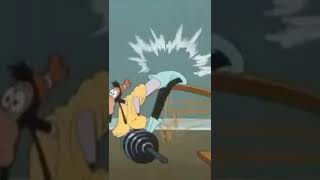 Goofy Spanked in Gymnastics