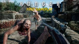 HUNGER First Closed Beta Gameplay | New Napoleonic ZOMBIE SURVIVAL RPG with Brutal Horror Extraction