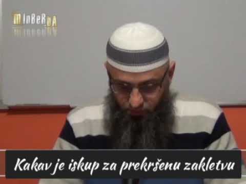 Kakav je iskup za prekršenu zakletvu-Dr.Safet Kuduzović
