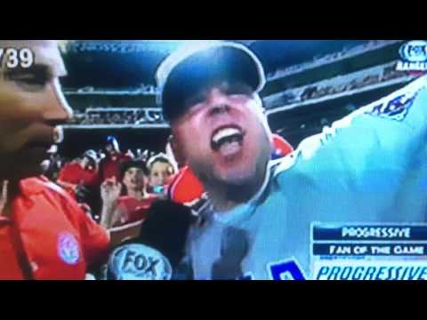 Semper Fi Til I Die! - Rangers Fan on Live TV