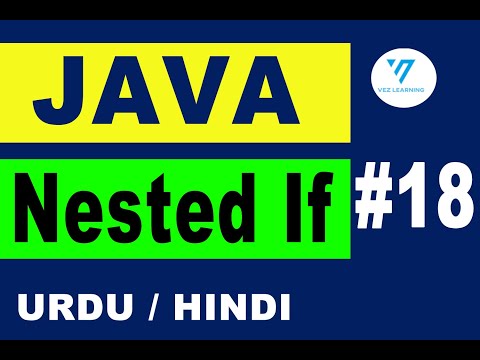 18 Java Nested If Urduhindi Nested If In Java Java Tutorial