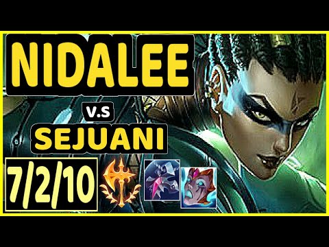 CLID (NIDALEE) vs SEJUANI - 7/2/10 KDA JUNGLE CHALLENGER GAMEPLAY - KR