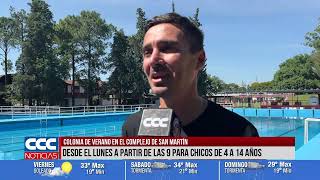 COLONIA DE VERANO EN EL COMPLEJO DE SAN MARTÍN