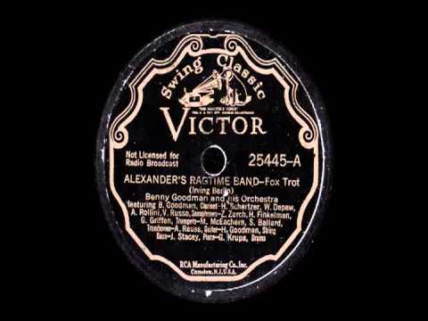 78 RPM: Benny Goodman & his Orchestra - Alexander's Ragtime Band