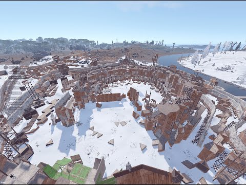 RT | BIGGEST RAID IN RUST HISTORY I 10000+ ROCKETS | ATLAS 2X MEDIUM