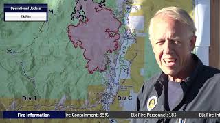 Operational Update for the Elk Fire for Sunday, 08/16/2026