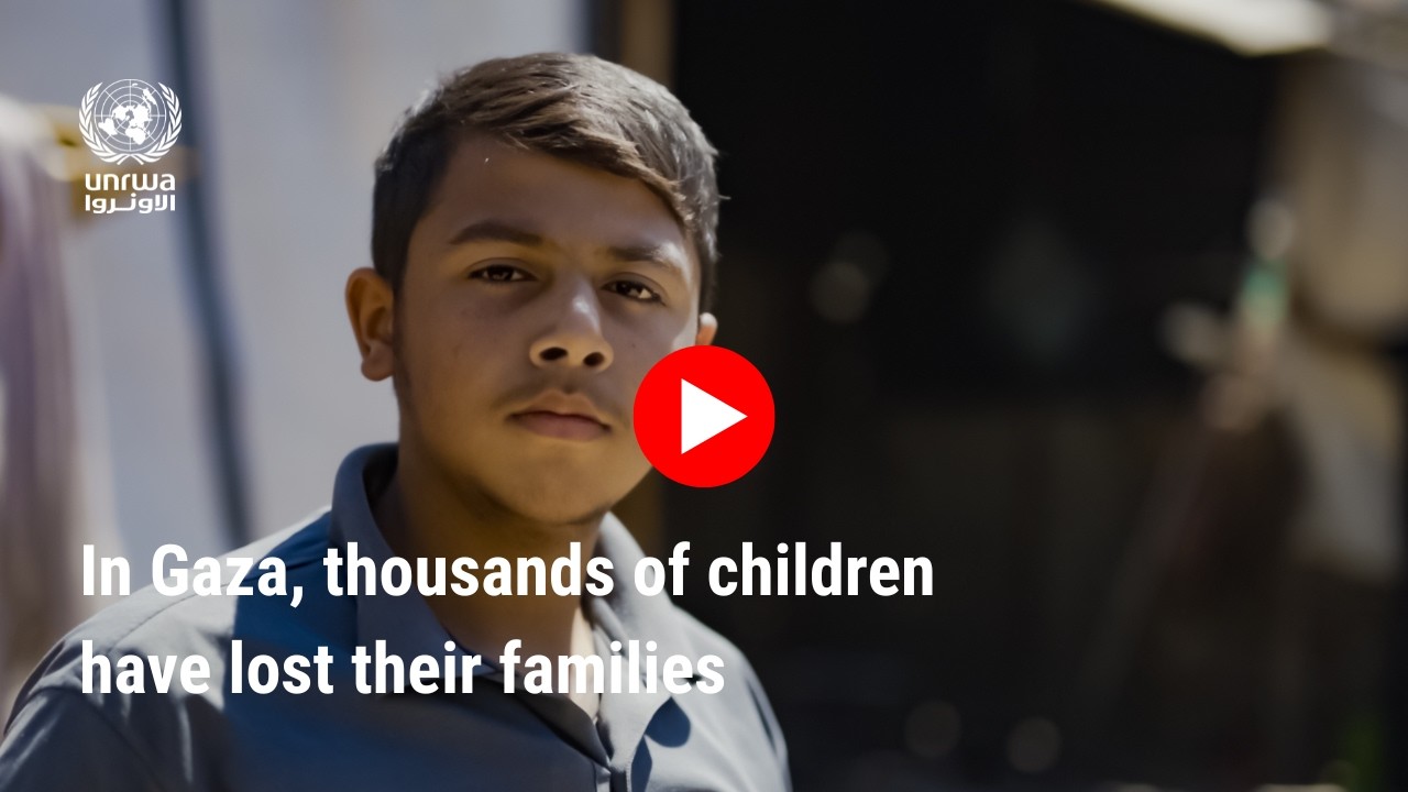 Support orphans and separated children in Gaza