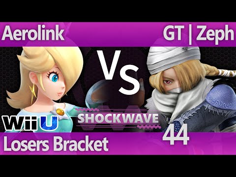 SW 44 Smash 4 - AeroLink (Rosalina) vs GT | Zeph (Sheik) - Losers Bracket