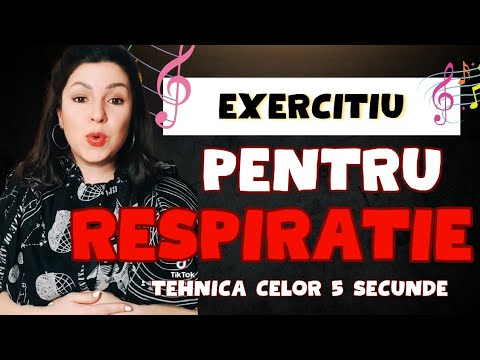 Exercițiu pentru respirație și susținere (tehinca celor 5 secunde)
