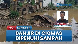 Kondisi Kampung di Ciomas Bogor seusai Diterjang Banjir, Genangan Air Dipenuhi Lumpur dan Sampah