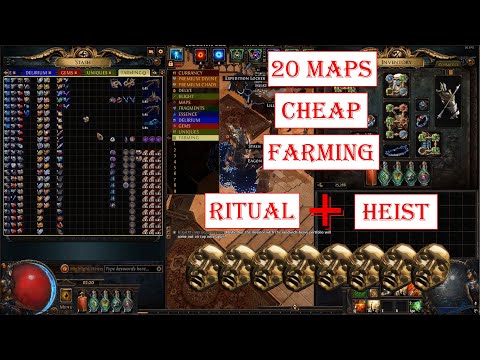 💰 Cheap Ritual + Heist Farming Strategy | INSANE Currency in PoE 3.26!