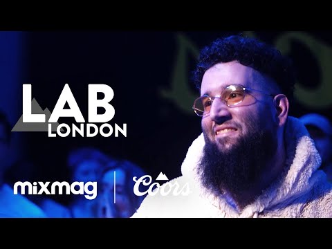 BIG DOPE P footwork to french touch DJ mix in The Lab LDN