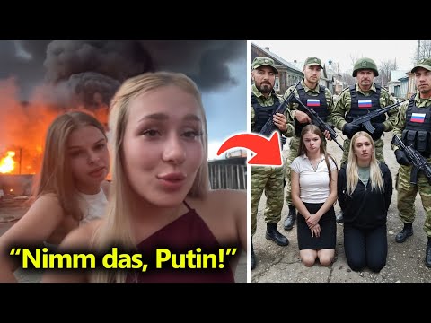 Dumme Influencer, die versuchten in den Krieg zu ziehen
