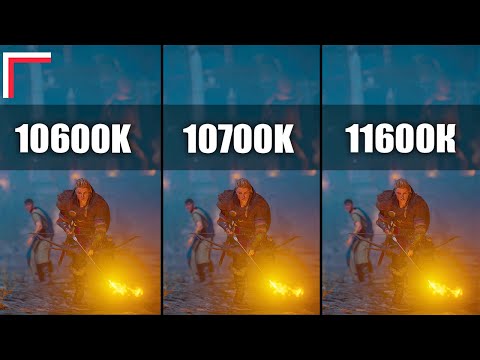 Intel i5-10600K vs Intel i7-10700K vs Intel i5-11600K — Test in 10 Games! [1080p, 1440p]