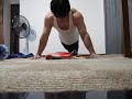 腕立て伏せ300回+アブローラー50回 300 Push ups in one set