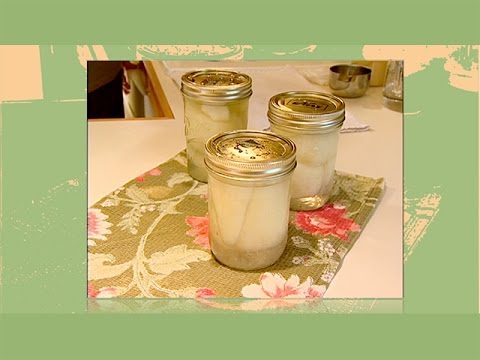 How to Can Fresh Pears