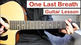 Download lagu Creed - One Last Breath | Guitar Lesson (Tutorial) How to play the Fingerpicking Intro/Chords mp3 Download lagu Creed - One Last Breath | Guitar Lesson (Tutorial) How to play the Fingerpicking Intro/Chords mp3