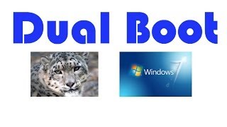 How to Dual Boot Windows 7 and Snow Leopard