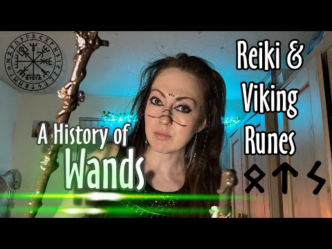 ASMR REIKI A History of Wands 🪄⚕️| Ancient Viking Runes Reading |