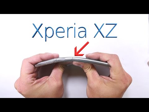 Sony Xperia XZ Durability Test - BEND test - Scratch Test - Burn Tested