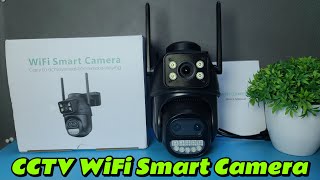 12MP 6k Wifi Wireless Smart Camera Unboxing and Review #cctvcamera #wificamera #camera