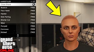 GTA 5 Online: How to get Close Shave Hairstyle