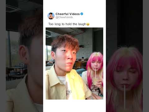 Too long to hold the laugh 😄 Video Credits to: @cure0721 on YT / @/cure_9997 on IG