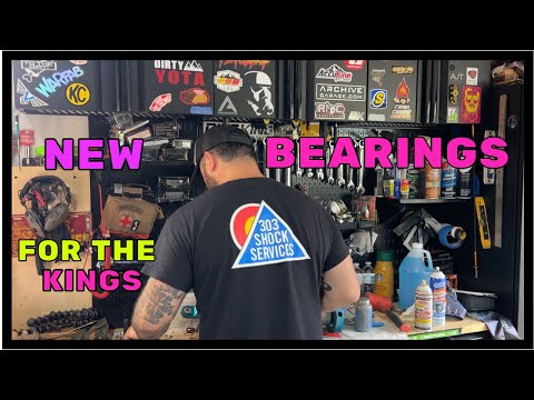 King Suspension Spherical Bearings Install | Tacoma