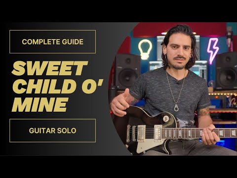 "SWEET CHILD O' MINE" Guitar Solo Lesson (Complete Guide)