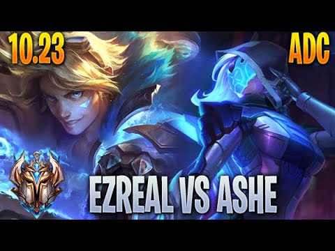 Ezreal vs Ashe - ADC - 10.23 Challenger