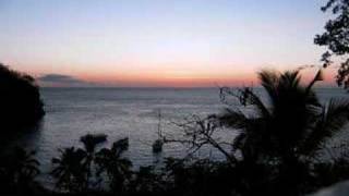 preview picture of video 'Sunset in St Lucia'