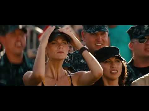 Battleship trailer cut — veterans striding across the deck of USS Missouri as music swells